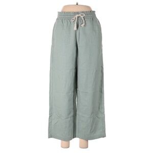 (65) j crew linen high waisted gardener pants